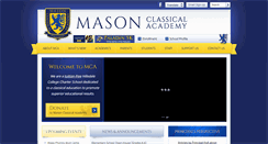 Desktop Screenshot of masonacademy.com